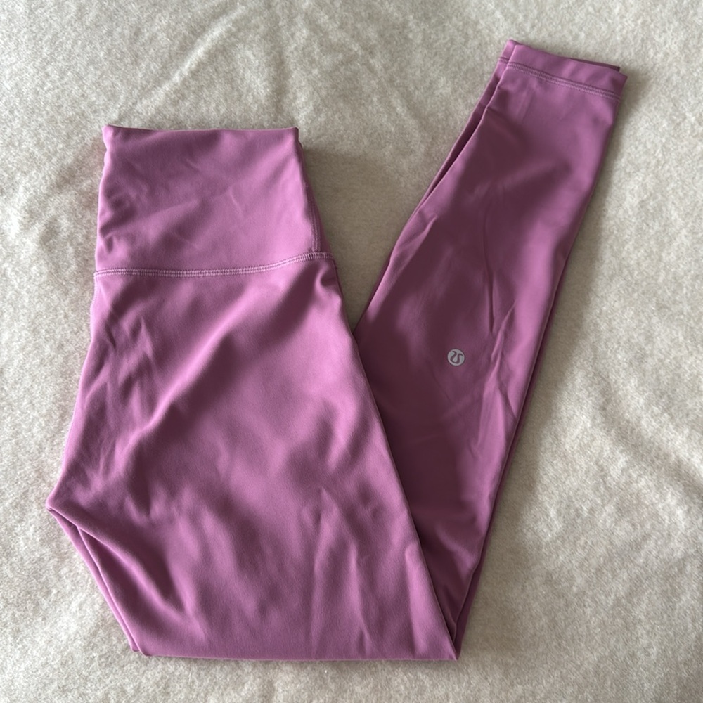 Pink High-Waisted Leggings - Picture 4 of 4